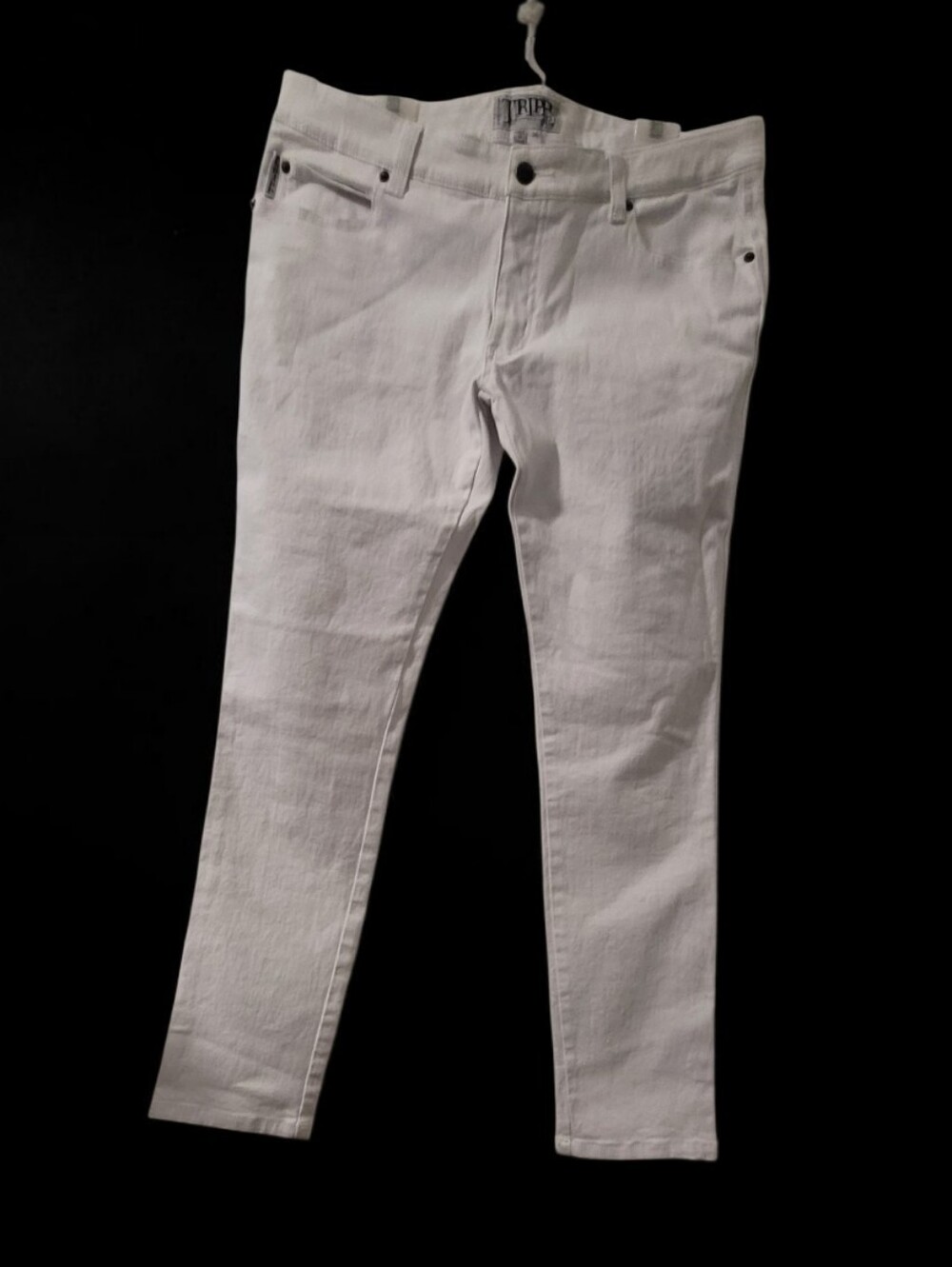 Tripp NYC Punk Rockstar White Biker Top Rocker Jean Pants